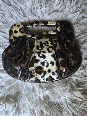 Animal Printed Faux Leather Handbag